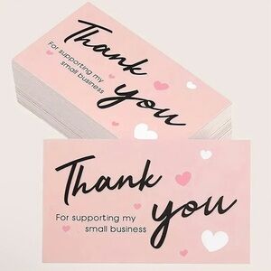 100 Thank You Cards